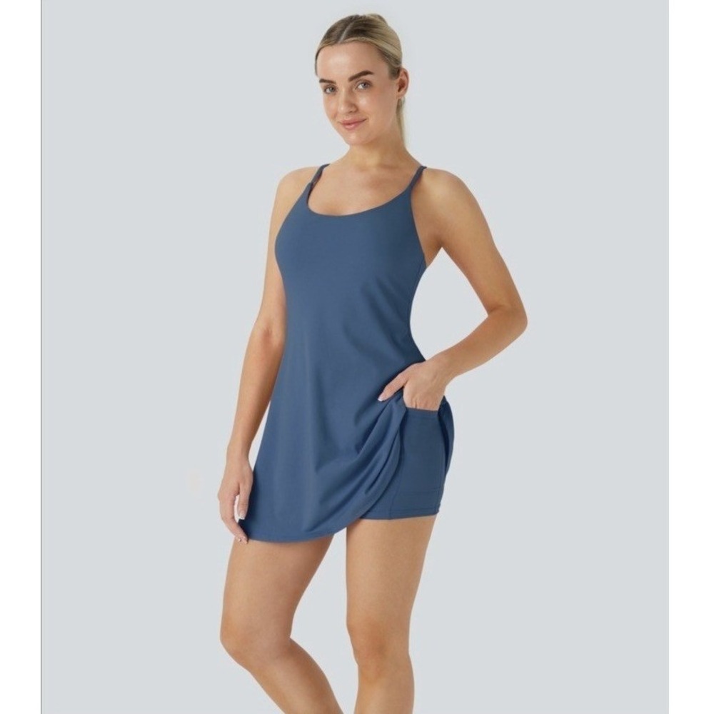 Halara Softlyzero Plush Backless Active Dress W/ … - image 3